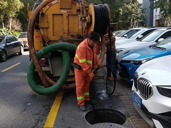 沙溪镇排污管道清淤